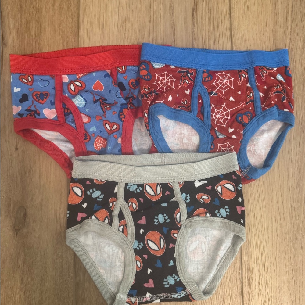 Marvel Kids Underwear Set - Spiderman Heart Prints